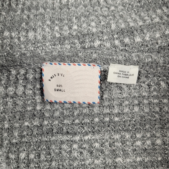 Anthropologie Postmark Women's Sweater Gray Size S Small - Picture 4 of 10